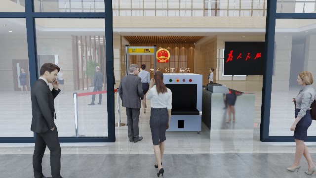 對法庭炸妻事件,法院通過式金屬安檢門創(chuàng)始人:人和設備都要"過硬"