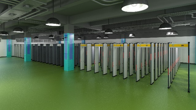 強(qiáng)強(qiáng)合作!合肥這家大公司相中探天下工廠金屬探測安檢門