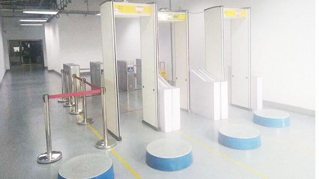 金屬探測門分區(qū)