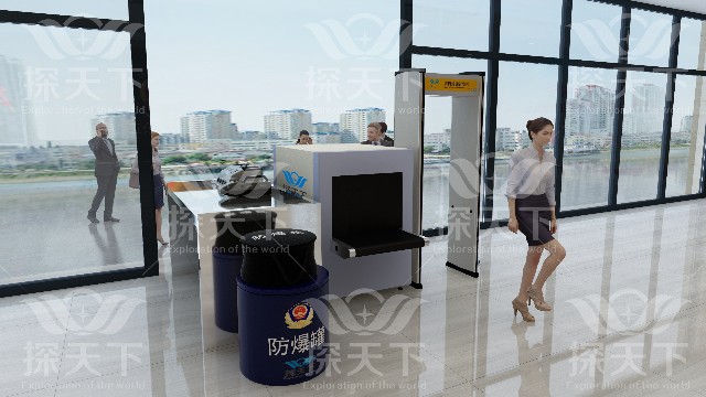 只為一份信任！常州中海再次“握手”探天下防盜金屬探測安檢門
