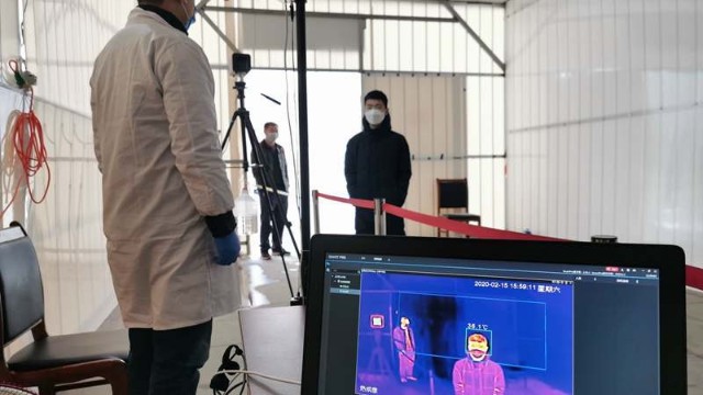 車站人流量再大,也逃不出紅外熱成像人體測溫儀的火眼金睛