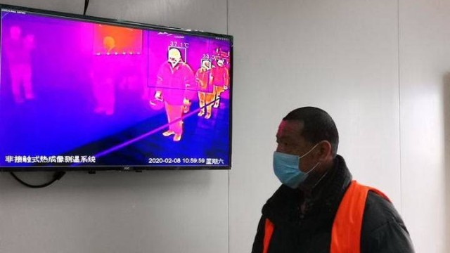 引入熱成像智能無感測溫系統(tǒng)切實保證防疫和工程建造兩安全,兩平穩(wěn)