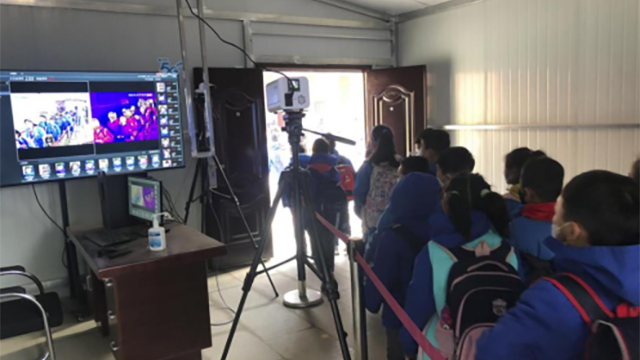 熱成像測溫系統(tǒng)構(gòu)筑起校園健康的‘智能防線’