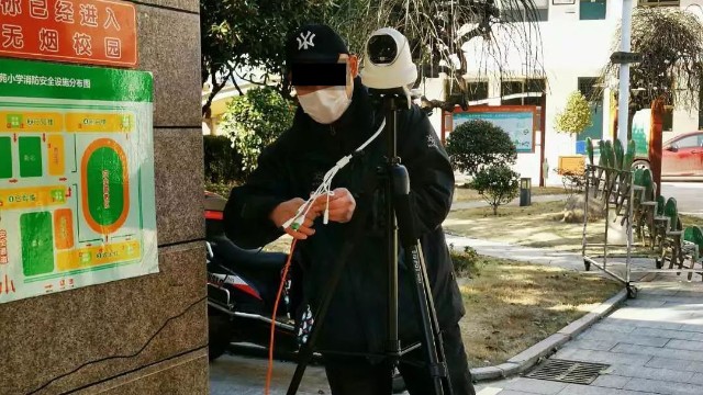 把好校園防疫關,紅外人體測溫熱像儀同時秒測10人體溫